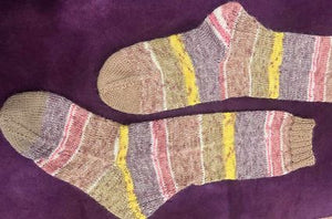 Vanilla is the New Black Sock Class with Melinda Chase March 1,8,22 from 1-4 pm