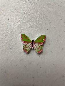 Botón de mariposa de madera de 1 1/8 de pulgada con 2 agujeros