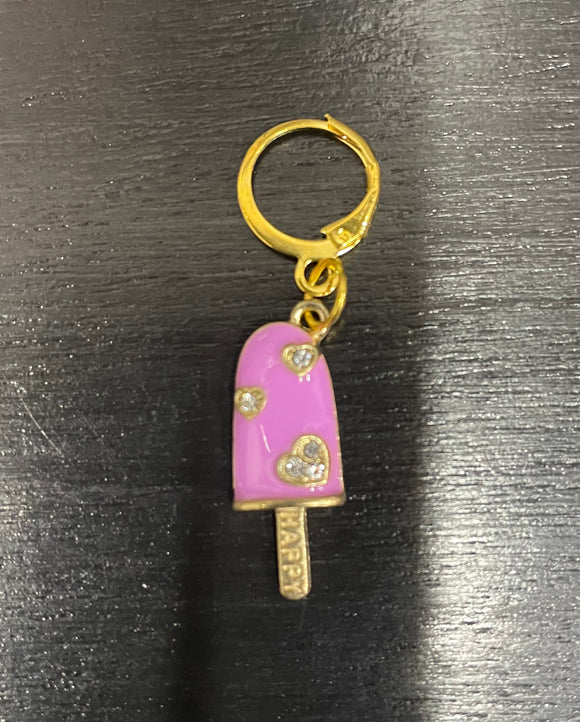 Purple and Gold Popsicle Stitch Marker