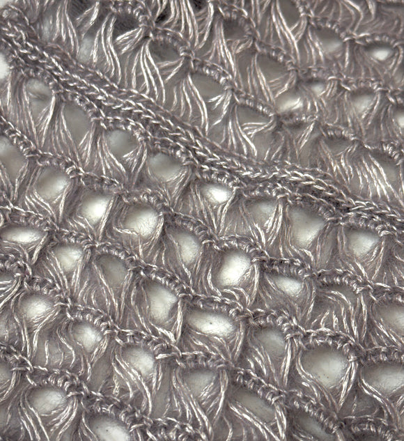 Learn how to Crochet Broomstick Lace Mondays Sep. 15th and 22nd from 2PM to 4PM