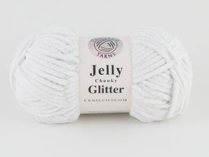 Jelly Glitter Chunky by Cenilco Yarns 01