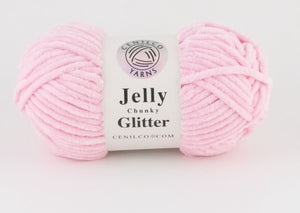 Jelly Glitter Chunky by Cenilco Yarns 05