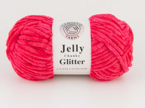 Jelly Glitter Chunky by Cenilco Yarns 07