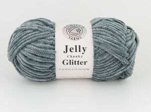 Jelly Glitter Chunky by Cenilco Yarns 09