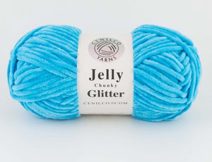 Jelly Glitter Chunky by Cenilco Yarns 12