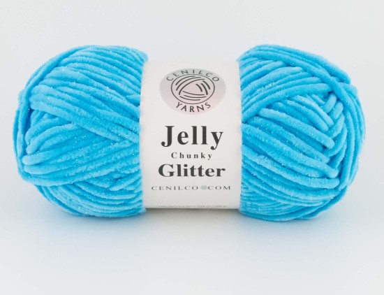 Jelly Glitter Chunky by Cenilco Yarns 12