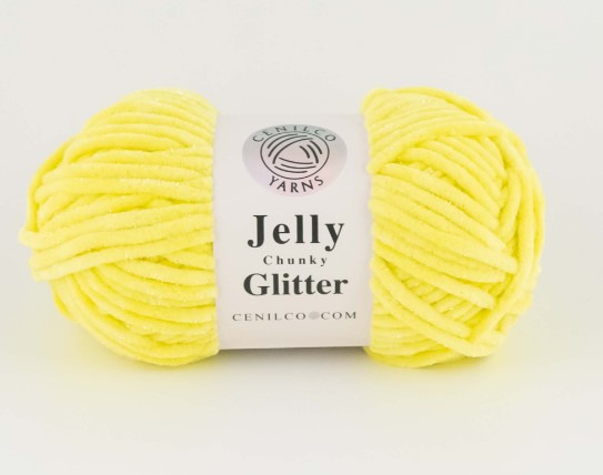 Jelly Glitter Chunky by Cenilco Yarns 14