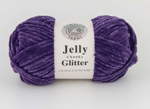 Jelly Glitter Chunky by Cenilco Yarns 16