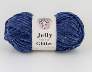 Jelly Glitter Chunky by Cenilco Yarns 17