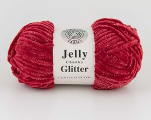 Jelly Glitter Chunky by Cenilco Yarns 20