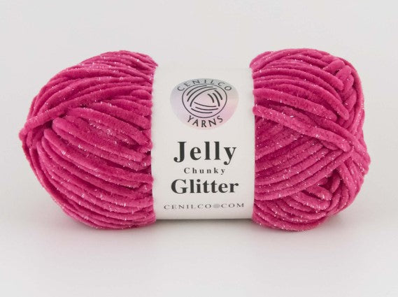 Jelly Glitter Chunky by Cenilco Yarns 22