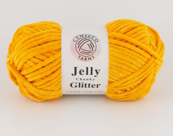 Jelly Glitter Chunky by Cenilco Yarns 25