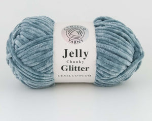 Jelly Glitter Chunky by Cenilco Yarns 30