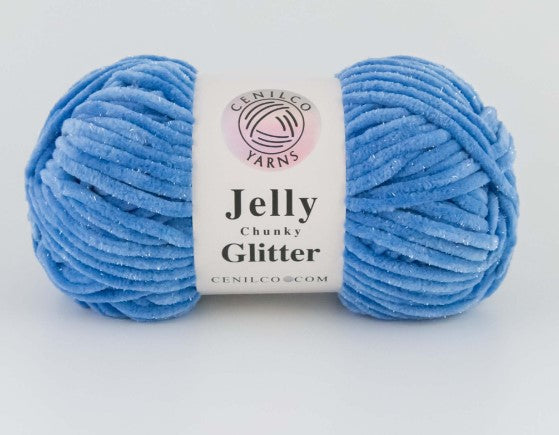 Jelly Glitter Chunky by Cenilco Yarns 35