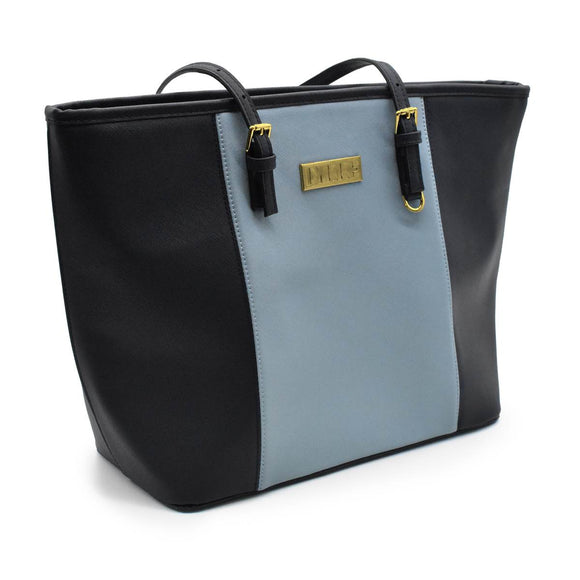 NEW Duo Project Tote by Lykke  - The Blues - Navy and Sky Blue