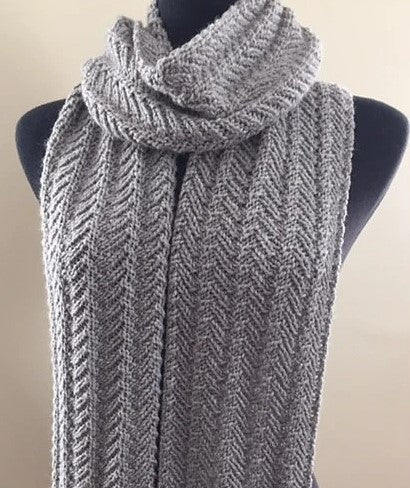 Scarf Ridges Ridges Free Scarf Pattern – Hot Springs Fiber Co.