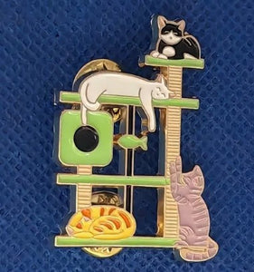 Kitty Tree Pin