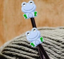 Froggy Needle Point Protectors - Blue