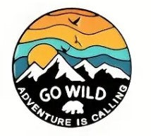 'Go Wild..' camping themed Pin