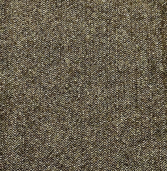 Reverse Brown Washed 100% Wool Fabric Fulled Fat Quarter