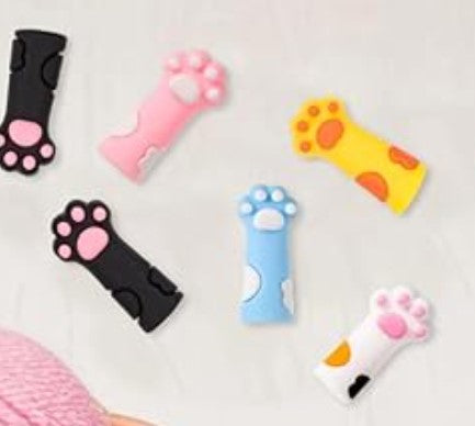Protectores Paw Point Negro y Rosa