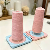 Foldable Yarn Holder with Dual Spindles