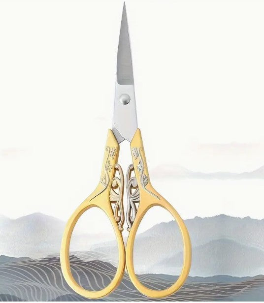 Vintage Scissors  Gold