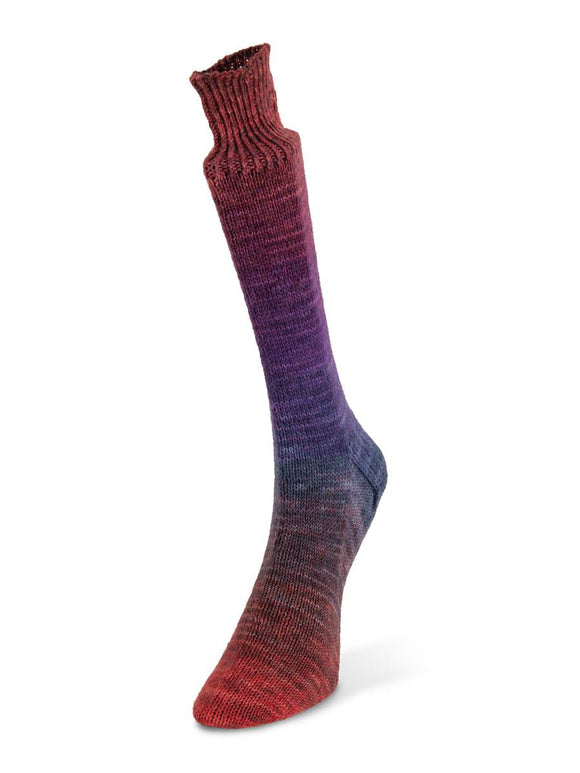 Watercolor Sock by Laines du Nord #105 Reds/Purples