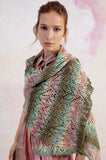 LACE WRAP Pattern for Linello by Lang Color #0052